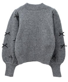 Green Parks ・ＡＮＤＳＥＡＲＣＨ　メニーリボンニットプルオーバー