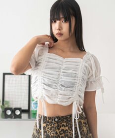 WEGO 2WAYドロストブラウス