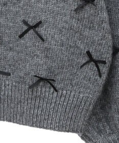 Green Parks ・ＡＮＤＳＥＡＲＣＨ　メニーリボンニットプルオーバー