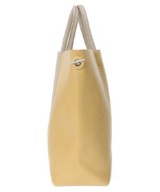 Green Parks ・ｃａｃｈｅ　ｃａｃｈｅ　バイカラーフェイクレザートート