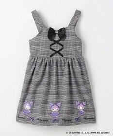 ANY KIDS 【マイメロディ＆クロミ×ANY KIDS】チェック ジャンパースカート