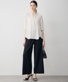 ICB Ry/Liバイオストレッチ ワイドパンツ