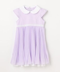 ANY KIDS 【2点セット】リボンボレロジャケット+シフォンプリーツ ワンピース