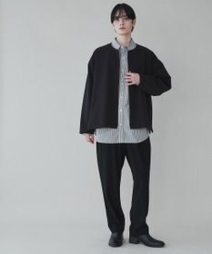 WEGO 【ユニセックス着用ITEM】トロミノーカラーブルゾン