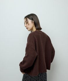 Green Parks かのこ編モックネックニットプルオーバー