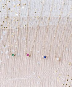 Phoebe 【K10】プチエメラルドブレスレット/5月誕生石/天然石