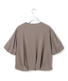 23区 【WEB&一部店舗限定/接触冷感】ツイストコットンプレーティング バルーンスリーブ カットソー