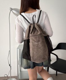 WEGO サイドメッシュポケットナップサック