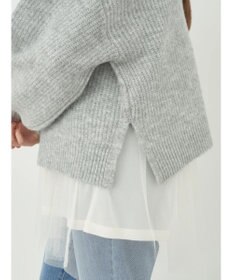 earth music&ecology ＦＬＵＦＦＹハイネックプルオーバー