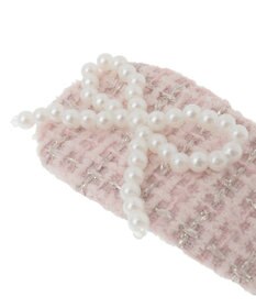 Maison de FLEUR リボンツイードスリーピン