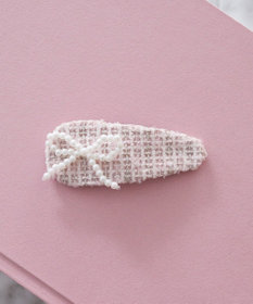 Maison de FLEUR リボンツイードスリーピン