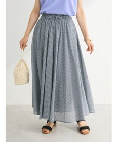 Green Parks インド綿 アソートボイルギャザースカート