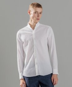 JOSEPH HOMME トライジャガードストレッチ　ウィングカラーシャツ