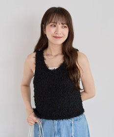 Green Parks ・ｓｗｉｎｇ　ｂｙ　２ｗａｙチュールヤーンベスト