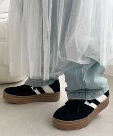 WEGO ローテクダブルラインスニーカー