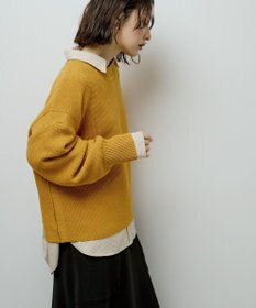 Green Parks かのこ編モックネックニットプルオーバー