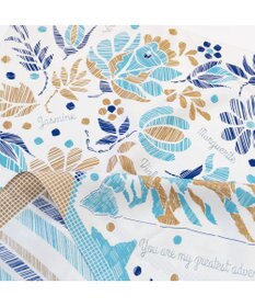 Marca 【the PORT by marca】EMBROIDERY 小判 シルクツイル スカーフ