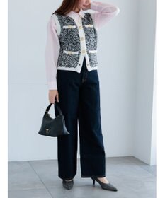 Te chichi ツイードニットベスト