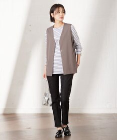 J.PRESS LADIES ダブルドロップ ネックレス