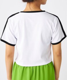 OP／FILA 【Kappa】ワンポイント 半袖リンガーTシャツ