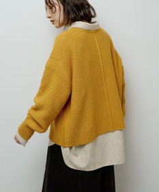 Green Parks かのこ編モックネックニットプルオーバー