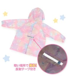 Mother garden マザーガーデン ユニコーン 子供用 レインコート 《レインボー柄》100/110/120/130cm