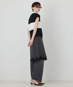 GRACE CONTINENTAL ラガーポロニットトップ