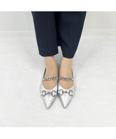 MODE ET JACOMO <MODE ET JACOMO>ポインテッドトゥメリージェーンパンプス