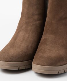 BONTRE 【UNISA/ウニサ】サイドリブニットショートブーツ