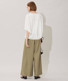 ICB 【接触冷感・UVカット・速乾・洗える】マットスキューバ ドルマンスリーブプルオーバー