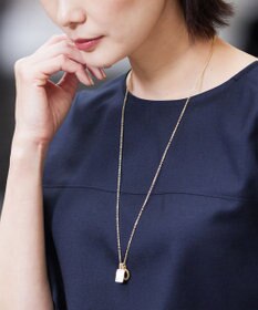 J.PRESS LADIES シェル ネックレス