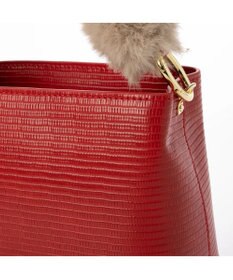 UNBILLION cachecache スパイラルエコファーハンドルスクエアミニショルダー