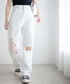 WEGO ヘビークラッシュローライズパンツ