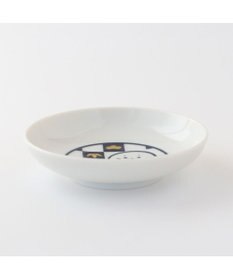 Mother garden しろたん 豆皿 5枚セット 《正面 市松 水玉 千鳥 雲》