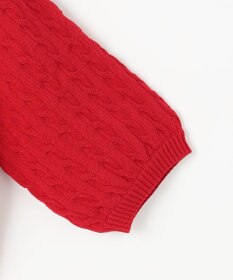 組曲 L ポロ襟 ニットプルオーバー