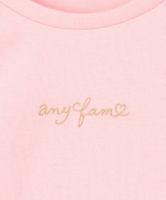 ANY KIDS チュールフリル 長袖Tシャツ
