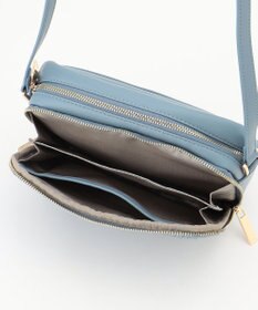 LA BAGAGERIE ランダムプリーツショルダーバッグ