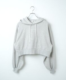 WEGO 配色ロゴデザインショートパーカー