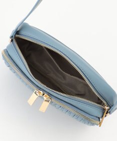 LA BAGAGERIE ランダムプリーツショルダーバッグ