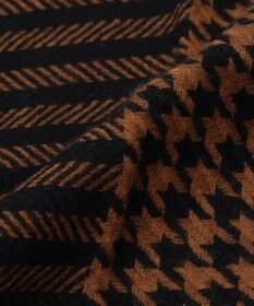 ICB コンビネーションチェックカシミヤストール