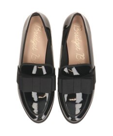 Bridget Birkin ＜抗菌消臭＞【Bridget Birkin】グログランリボンレインローファー