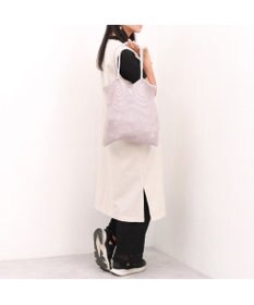 UNBILLION カシュカシュ cachecache / ラメ糸編みトートバッグ