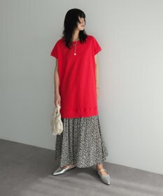 Green Parks 今年っぽフレンチスリーブカットチュニック