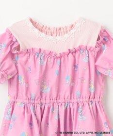 ANY KIDS 【any FAM× リトルツインスターズ 】キキ&ララ オン・オフショルダーワンピース