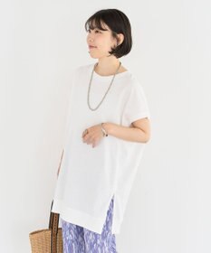 Green Parks 今年っぽフレンチスリーブカットチュニック