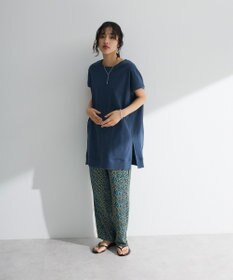 Green Parks 今年っぽフレンチスリーブカットチュニック