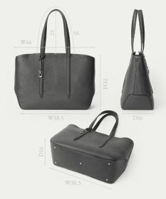 GOTAIRIKU 【ETIAM】シュリンク ファスナートートバッグ（L）《Flexi》