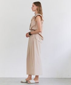 BEIGE， MALLOW / コットンタック バルーンスリーブブラウス