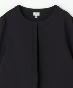 組曲 KIDS 【150-170㎝】 ドットジャガードワンピース＆ジャケットセット