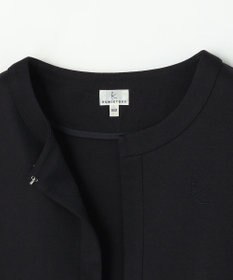 組曲 KIDS 【150-170㎝】 ドットジャガードワンピース＆ジャケットセット